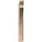 Ekena Millwork Thorton Slat Smooth Outlooker, Douglas Fir, 5 1/2"W x 32"D x 40"H OUT06X32X40THR06SDF - alternate 2